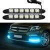 Bendable Daytime Running Light 6LED Light Variety Snake Car Daytime Running Light Eagle Eye Light Modified Light