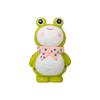 Wooden Frog Decorative Sculpture Handcrafted Gift For Home Decor And Collectors