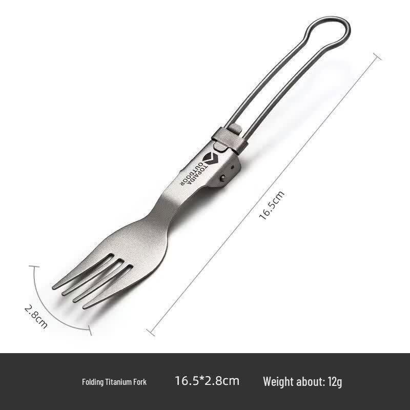 Youluo Pure Titanium Camping Cutlery Set