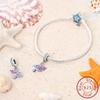 Fit Original Bracelet New Copper Butterfly Whale Stars Moon Charms Pendants For Women Jewelry Making Gift