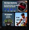 2026 New Adult Outdoor GPS Sport Smart Watch Altimeter Barometer 10ATM Waterproof 580mAh Battery Bluetooth Call Men AMOLED Smartwatch