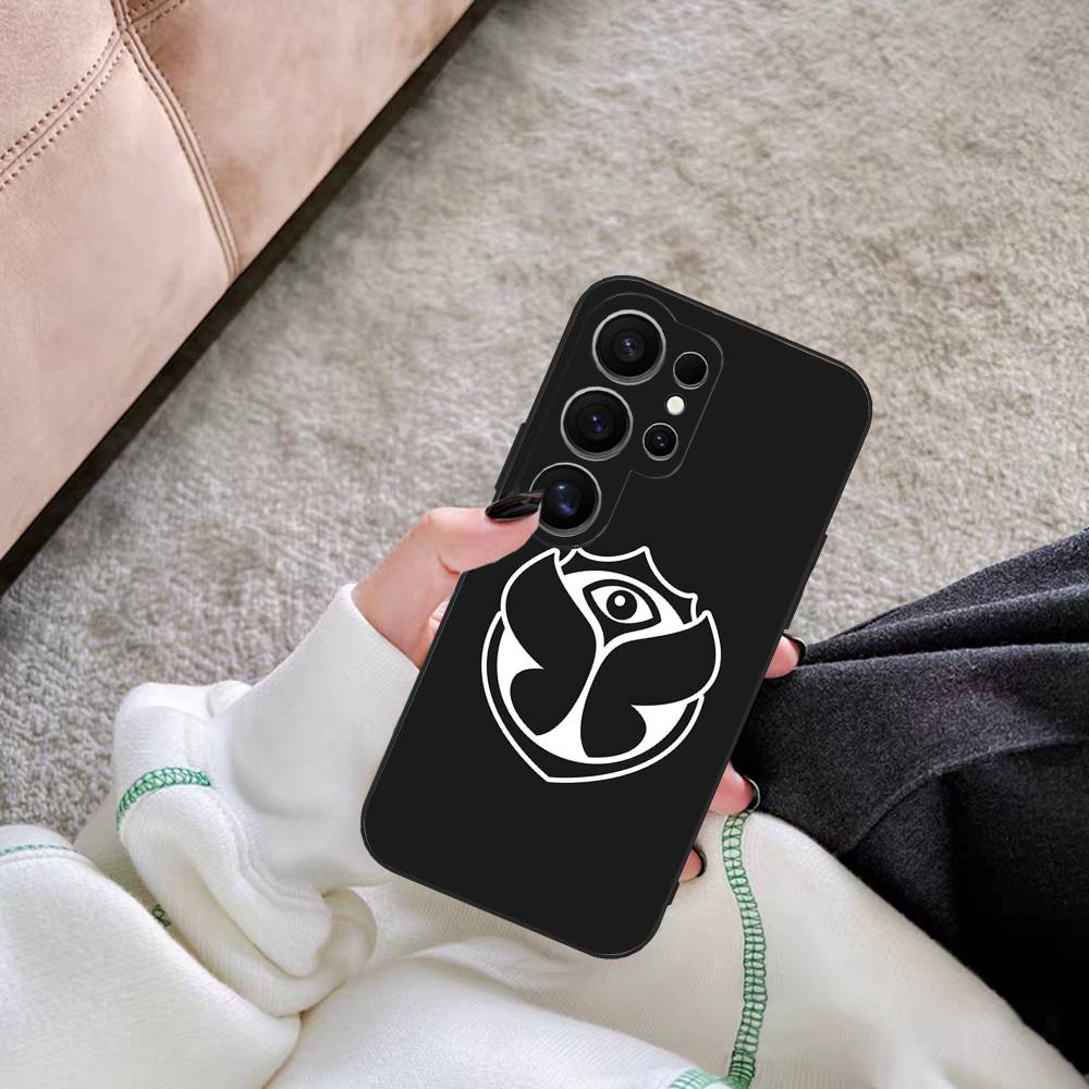 T-tomorrowland Logo Phone Case For Samsung S 20 21 22 23 lite plus ultra Clear Mobile Cover Funda