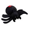 Simulation Animals Realistic Black Spider Plush Toy Soft Stuffed Animal Cartoon Little Spider Plushies Doll for Kids Xmas Gift