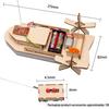 DIY Remote Control Paddle Boat Kit for Elementary Science Experiments