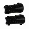 1Pair Soccer Football Breathable Leg Shin Protective Guards Pad Board for Adults (Black)
