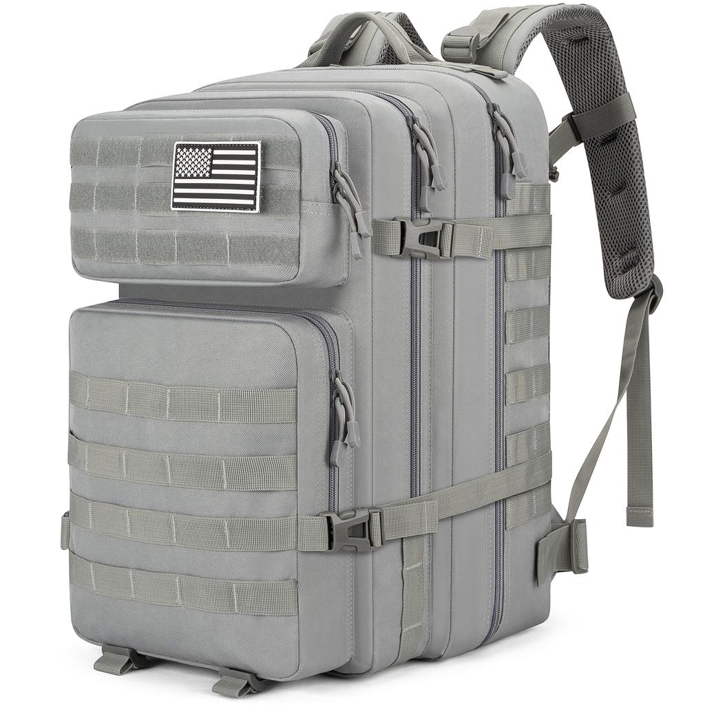 Large Capacity Travel Backpack For Men and Women With USB Charging Port, 45L Large Capacity Tactical Pack