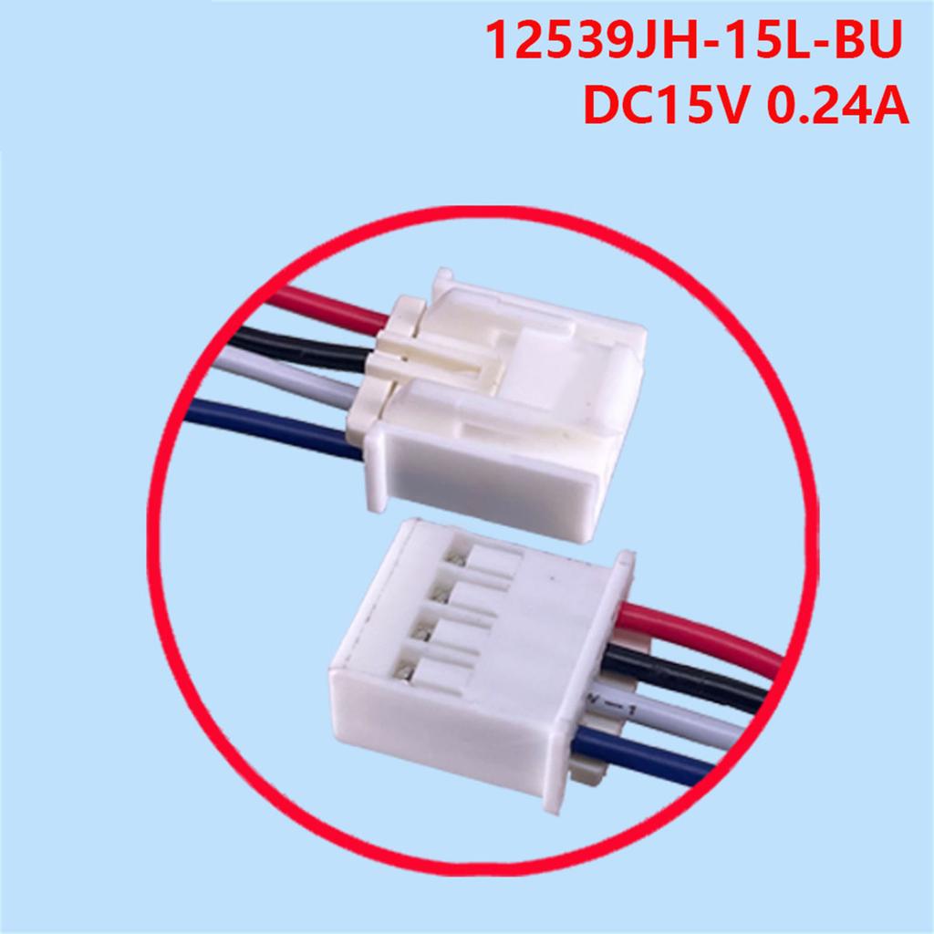 DC15V 0.24A Brushless Cooling Fan High Efficiency Quiet Condenser Fan Motor Assembly Replacement Part For Refrigerators