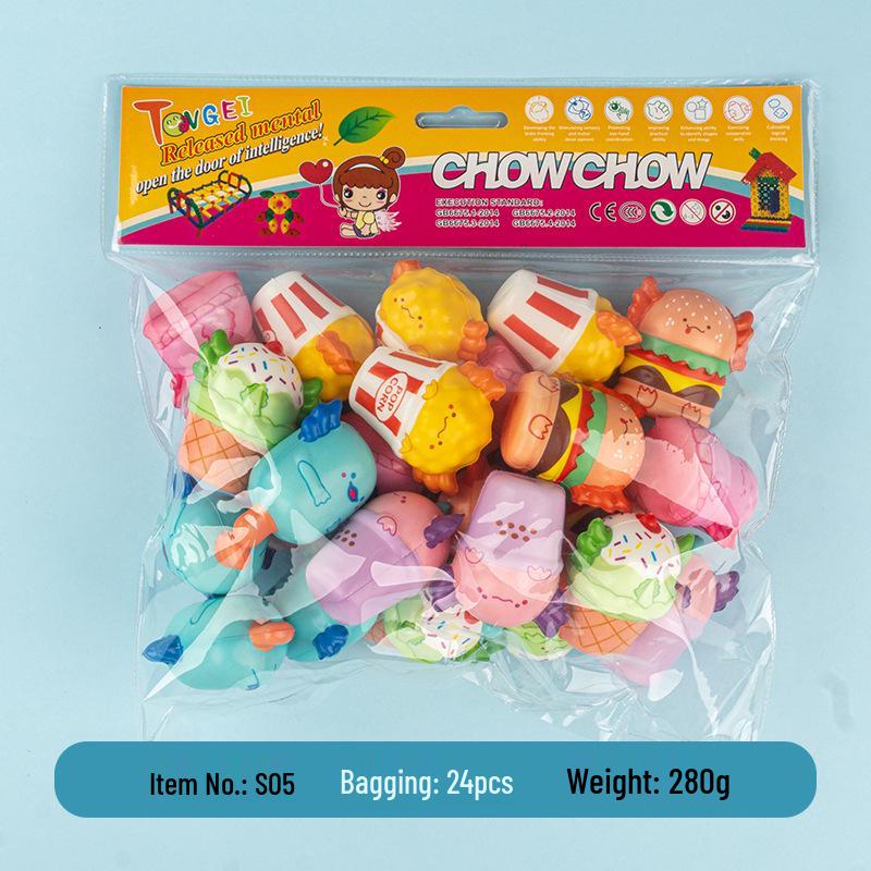 PVC Squishy Stress Relief Toy - Slow Rebound Decompression Gift for Kids