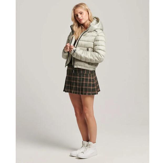 Superdry Code Lwt Crop Sport Padded Jacket