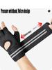 Gewichtheberhandschuhe Handgelenkstütze Atmungsaktiv Rutschfest Sport Fitnessstudiohandschuhe Bodybuilding Powerlifting Fitnesstraining