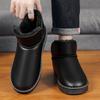 Snow boots big new winter thick-soled piled thickened warm cotton shoes waterproof sports and leisure cotton boots