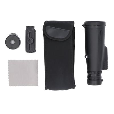 Malý ďalekohľad 10‑30x Vysoká účinnosť 50mm Objektív Monokulár s Držiakom na Mobilný Telefón na Kempovanie