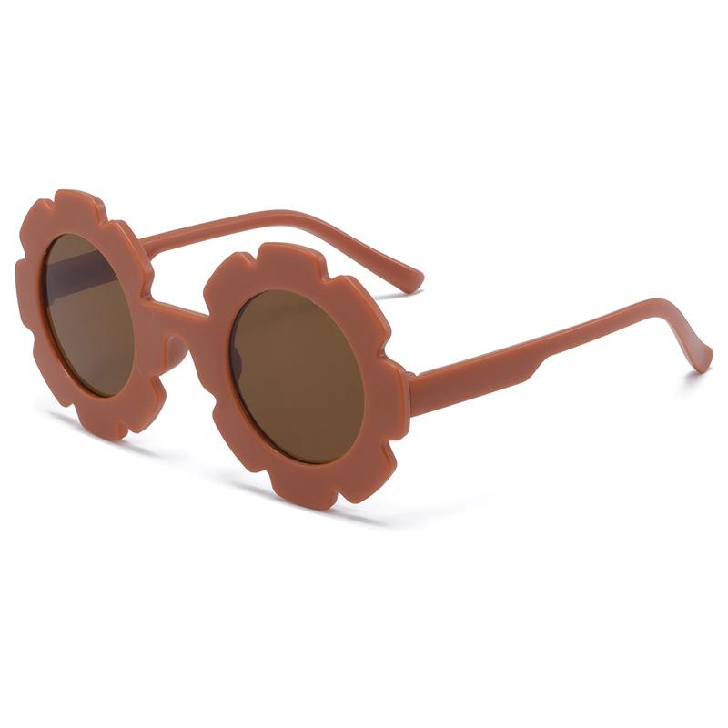2025  Children s Sunglasses, Cute Sunflower Sunglasses Flower Children s Sunglasses Available оранжевый