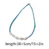 Fashion Shell Necklace with Beads Dopamine Natural Bead Necklace for Women