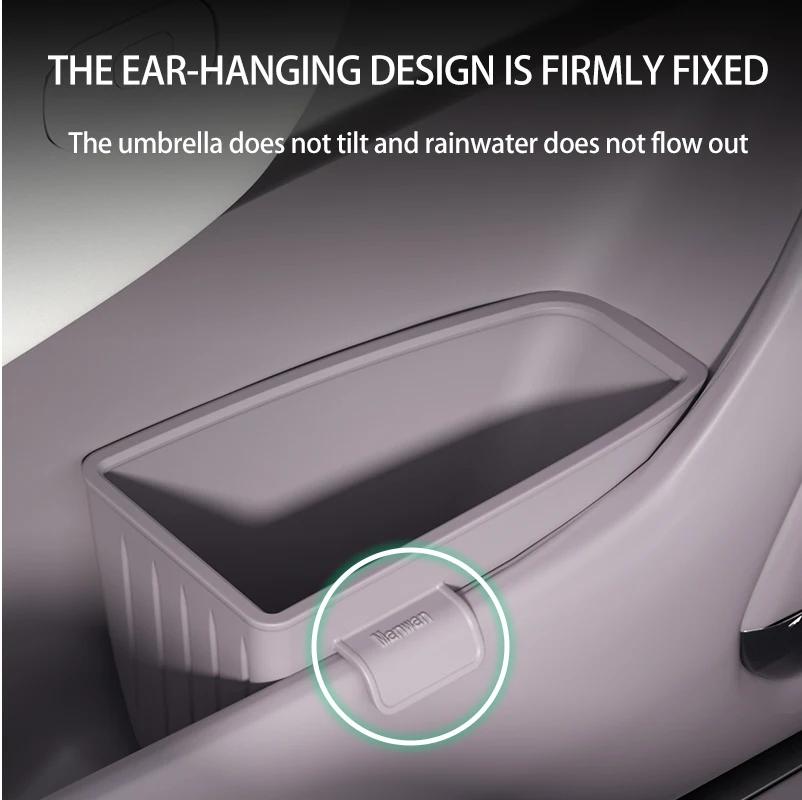For ZEEKR 7X Silicone Storage Bucket Umbrella Storage Multi-functional Trash Can Car Interior Accessories