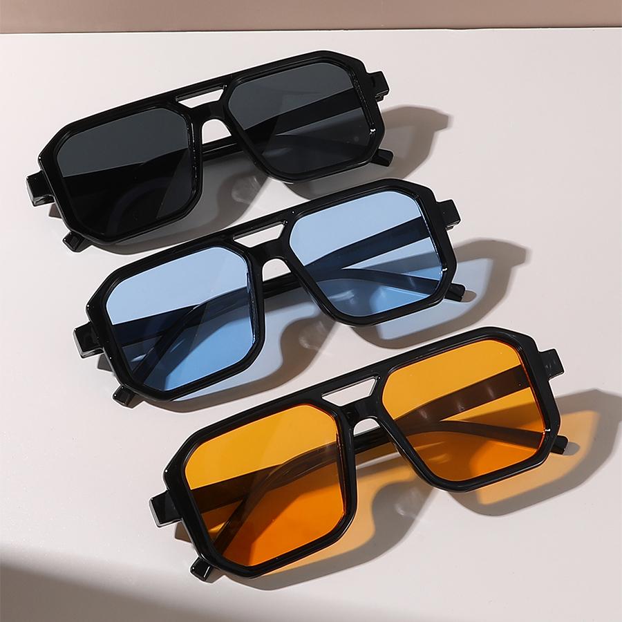 

3pcs Unisex Pilot Frame Boho Personality Fashion Glasses For Outdoor Vacation Beach Party Music Festival Decoration