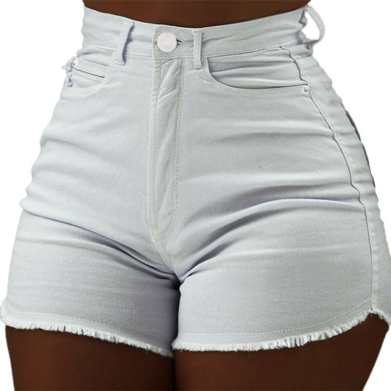 Buy Womens Casual Denim Shorts Solid 
