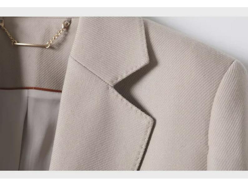 Elegant 2025 Women's Autumn Wool Suit - J-Tone Professional & Casual Coat