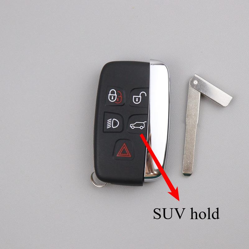 For Jaguar XE XJ XF Guitar for Land Rover Range Rover Sport Evoque Freelander Velar Discovery 4 Car Key Fob Shell Case Housing