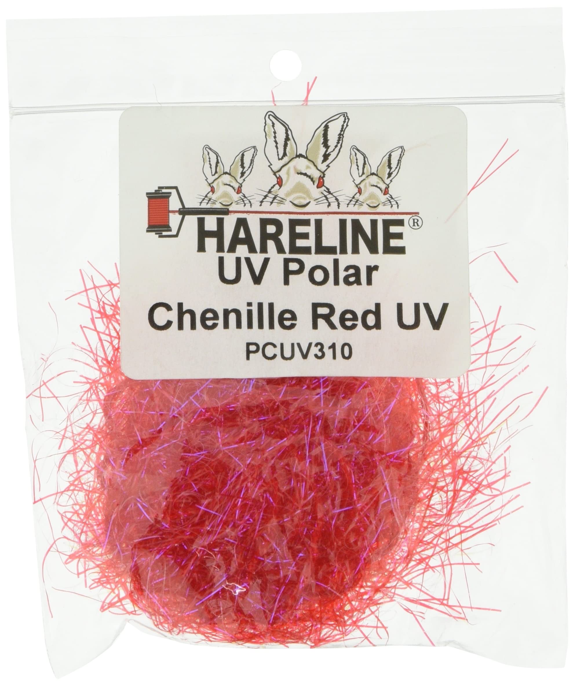 

TIEMCO Fly Tying Hairline Dubbing UV Polar Chenille Original Red 66210160310 #310