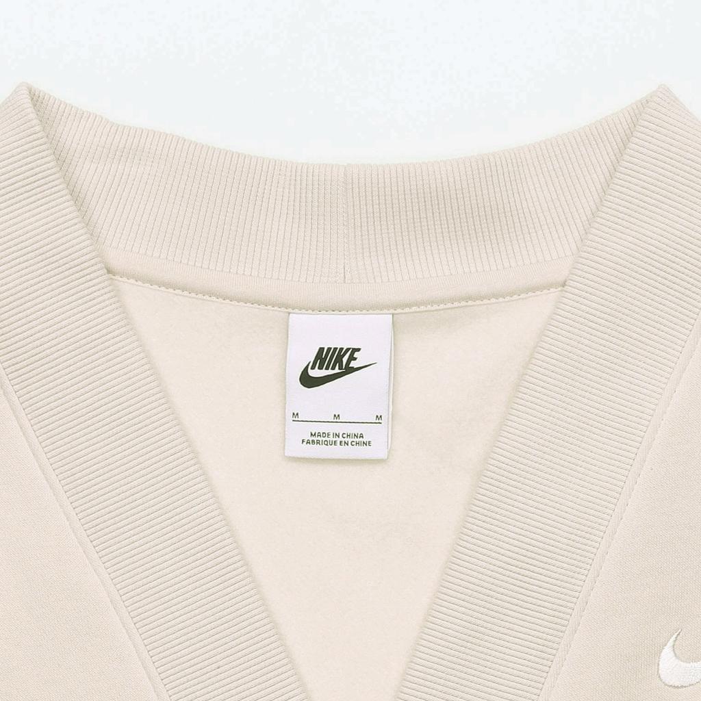 Nike Phoenix Fleece Ležérní Volný Úplet Dámské Topy Plachetnicově Bílá FB8773-104