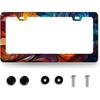 Funny License Plate Frame Hit Me I Need The Money License Plate Holder Stainless Steel License Plate Car Accessory Personalise License Plate