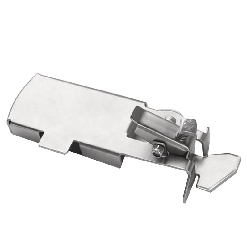 

M-Modern-1 шт. Многофункциональная линейка-направитель шва-подгибки Направитель для промышленной прямострочной машины или шагающей лапки серебряный