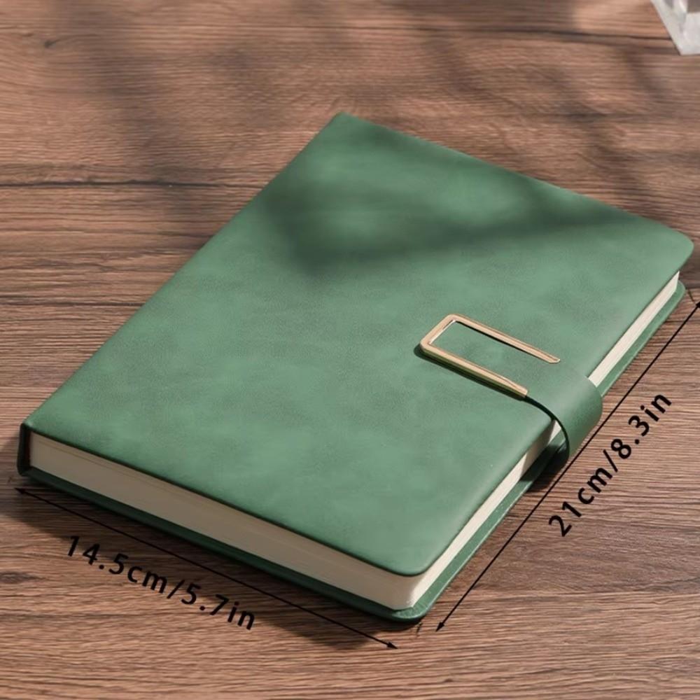 Soft Cover Leather Notebook Horizontal Line Loose-Leaf Book Vintage A5 Notebook