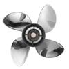 Outboard Propeller High Thrust 4 Blades 15 Tooth Stainless Steel Fit for Suzuki Outboard DF70A 140A
