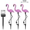 1/3PCS Flamingo Solar Light IP65 Waterproof LED Stake Light Landscape Ground Lamp for Outdoor Pathway Xmas Garden Decor