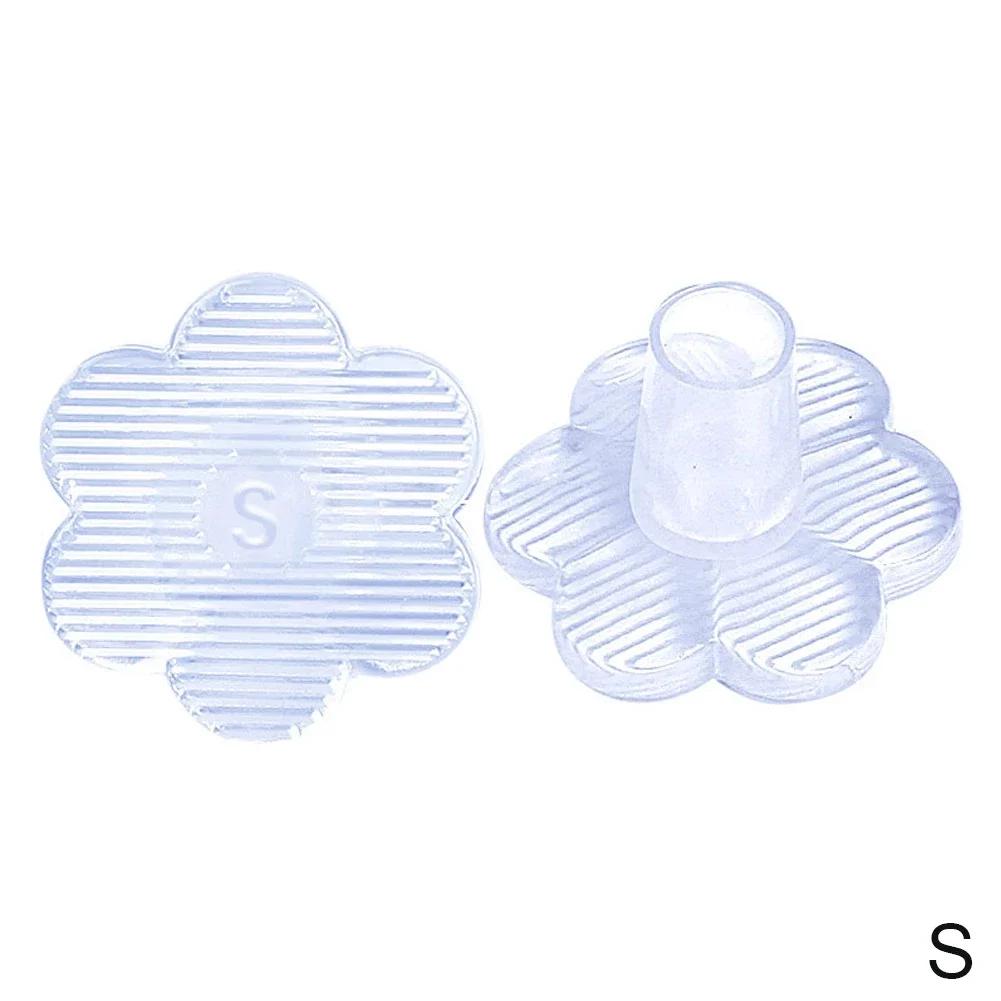 2 peças Protetores Antiderrapantes para Salto Alto Capas Protetoras para Salto Alto Redondos Rolhas Protetoras Desgastáveis Silenciosos Capa de Salto Acessório à Prova de Choque