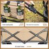 Outdoor Folding Camping Wagon with Brake
