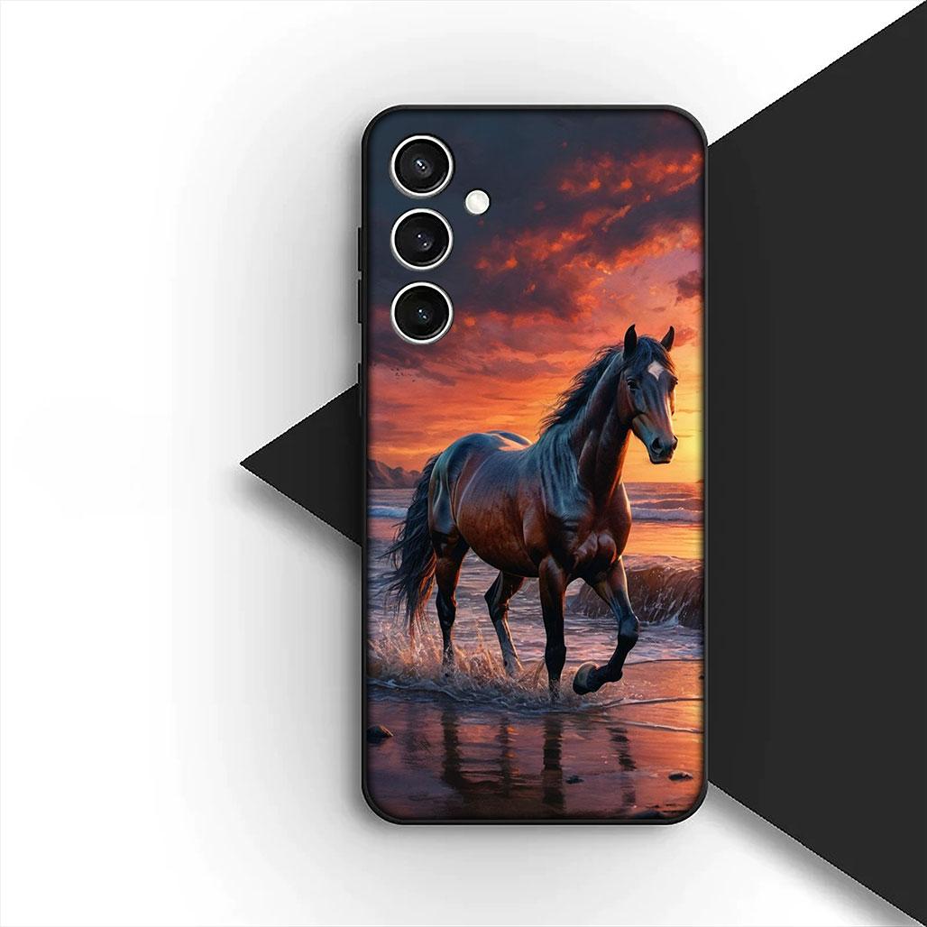 

Running Wild And Free Horse Silicone Cover for Xiaomi Poco C75 C65 C85 X7 X6 M8 F7 F8 Ultra F6 Pro 5G Mi Coque Phone Case Poco x7 pro