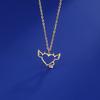 Devil Love Pendant Stainless Steel Necklace Men And Women Fashion Sweet Romantic Valentine's Day Gift Jewelry Gift