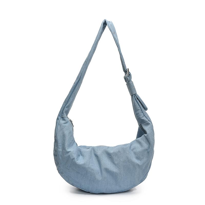 2025 Spring New Japan and Korea Simple Lazy Style Literary and Artistic Large-capacity Messenger Bag Student Shoulder Bag Casual Tote Bag