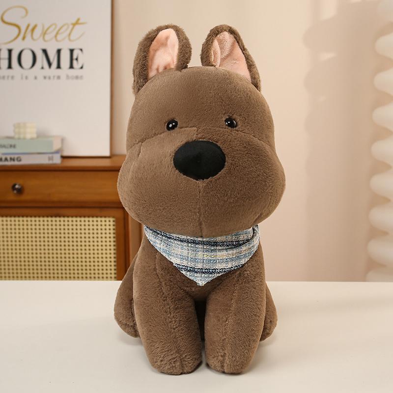 40cm Cute Cartoon Animal Plush Toys Stuffed Elephant West Highland Butter Little Bear Doll Warm Cozy Chubby Appease Doll