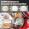 4.5 Quart 5 Qt Whip Attachment Heavy Duty Heavy Cream Beater Balloon Whisk for K45WW Mayonnaise