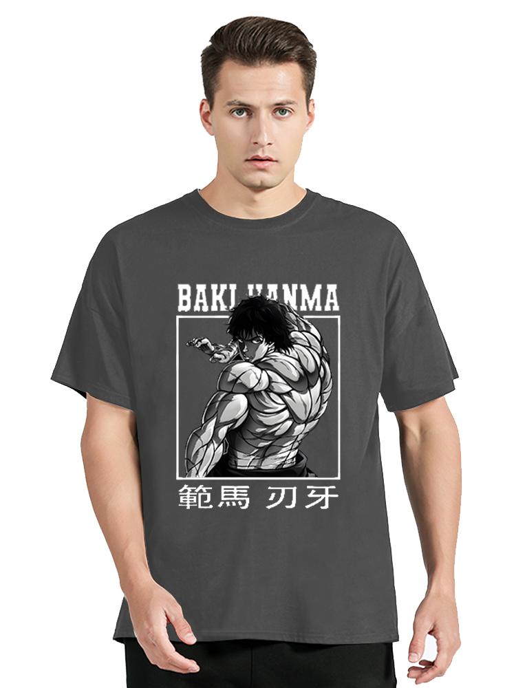 ZX Tričko Japonské Anime Grappler Baki Hanma Yujiro Dou Manga tričko Pánské Dámské bavlněné tričko Streetwear Grafické oblečení Oversized tričko