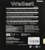 Nittaku Table Tennis High Rubber, Wallest, Grain, NR-8558, Black, Ultra-Thin