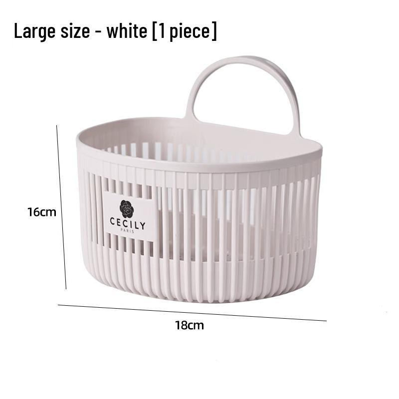 Wall-Mounted Hanging Storage Basket for Kitchen and Bathroom