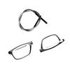 Magnetic Readers Reading Eyeglasses for Men Portable Rectangular Plastic Titanium Power Hanging Neck 1.0 1.5 2.0 2.5 3.0 3.5