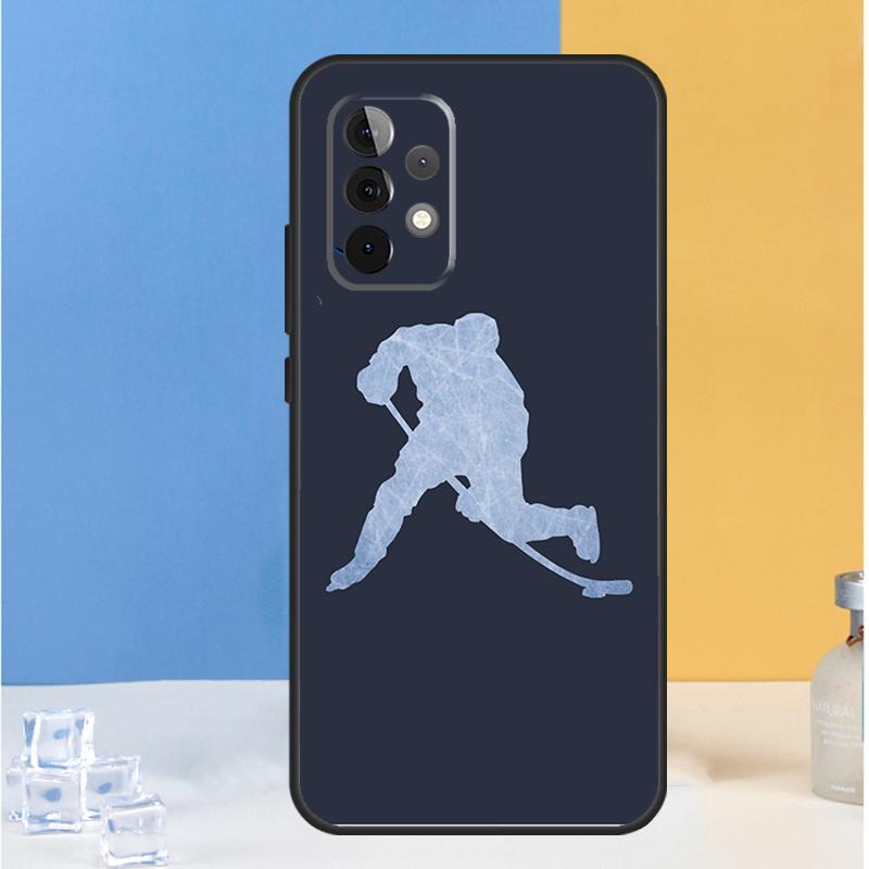 Ice Hockey Puck For Samsung Galaxy A54 A34 A14 A13 A33 A53 A36 A05 A06 A16 A32 A52 A55 A35 A15 A56 A26 Case
