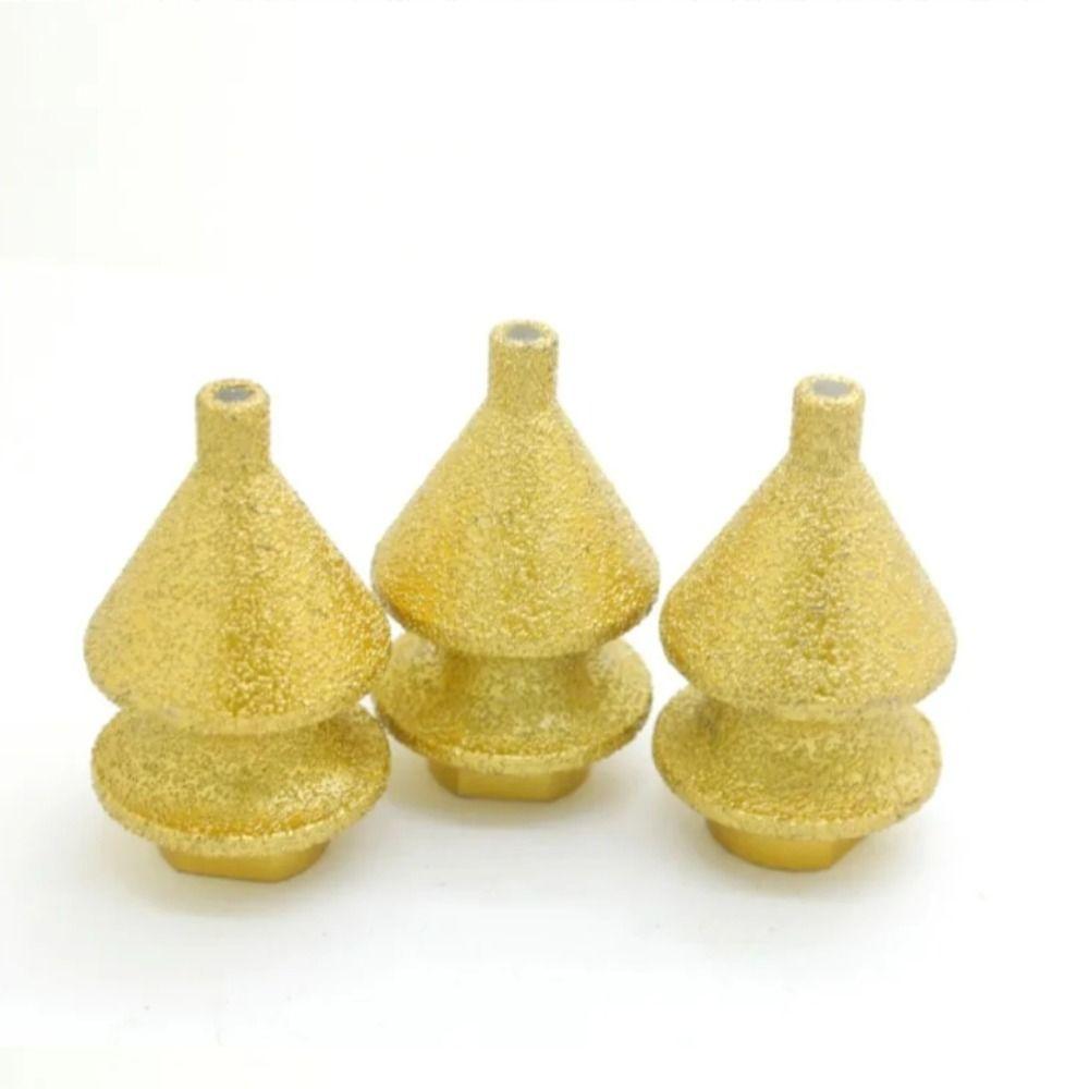 Round Shape Enlarged Hole Opener M10 Size Grinding Wheel Edge Grinding Tool  Stone Carving