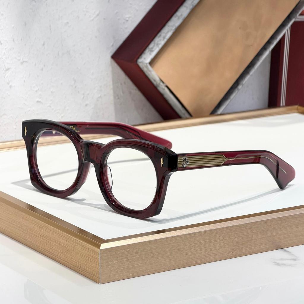 ELMYRI Trendige Handgefertigte Acetat-Sonnenbrille für Damen & Herren - Fotochemisch, Perfekt für den Urlaub & Partys