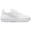 New Nike Air Force 1 PLT.AF.ORM White Yellow Ochre Women's DJ9946-102