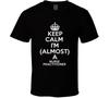 Keep Calm Im Almost A Nurse Practitioner Job T Shirt Mens Womens Tees Top