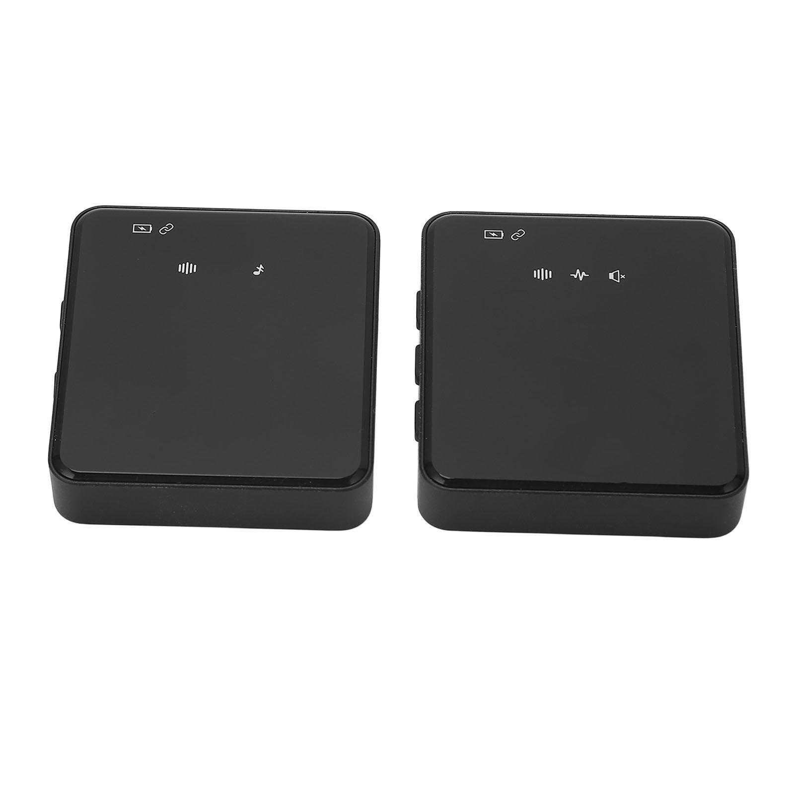 

Wireless Lavalier Microphone Real Time Ear Return HIFI Sound Quality Wireless Lavalier Lapel Microphone for Camera Smart Phone