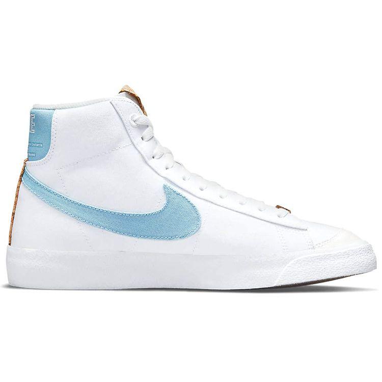 Nike Blazer Mid 77 Indigo Unisex Sneakers White Obsidian CI1166-100