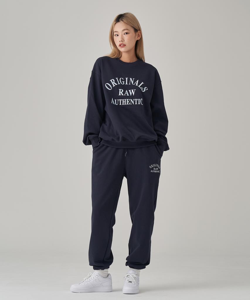 RAW LAB Originals Embroidered Jogger Pants (Navy)