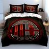 Red Logo with "ACM". Bedding Sets Duvet Cover Sets Duvet Covers Pillowcases(1 * Duvet Cover 2 * Pillowcases Without Duvet Insert)